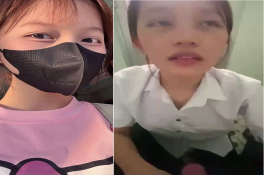 Sex nữ sinh đòi mút cặc bạn trong WC